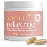 Boobie Relax Mom Pregnancy &amp; Postpartum Stress Mood Support - 60 Capsules