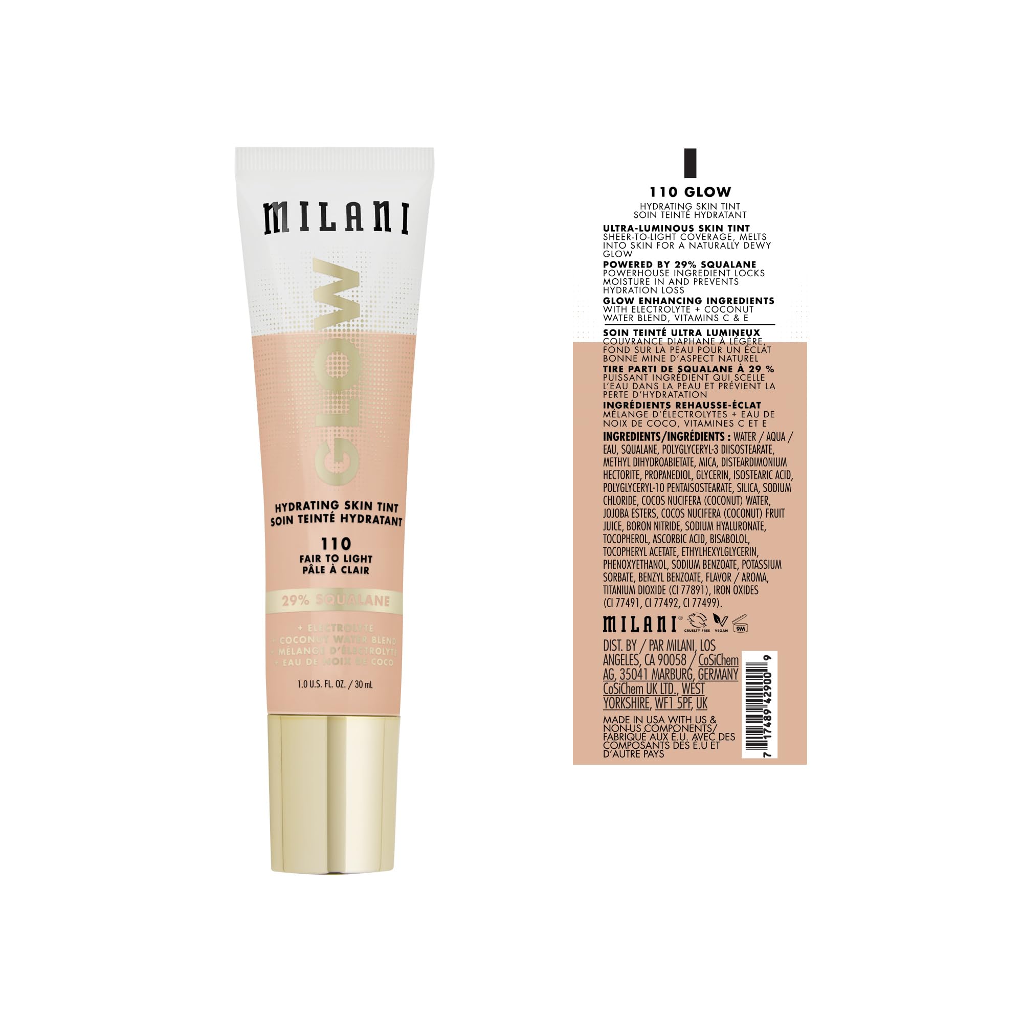 Milani Glow Hydrating Skin Tint