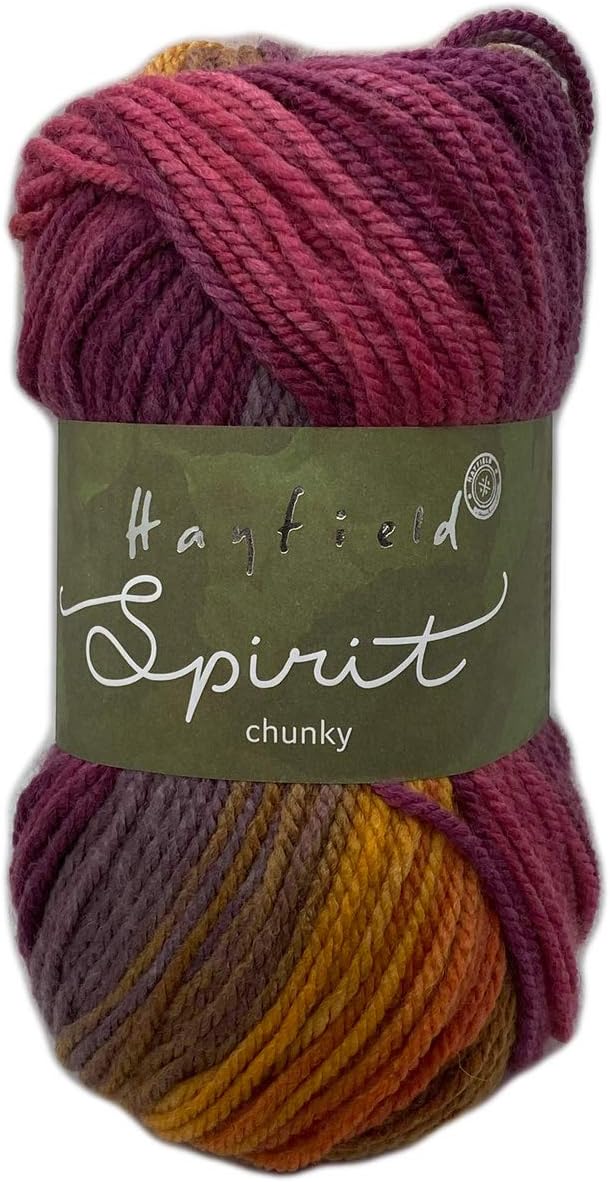 Sirdar Hayfield Spirit Chunky Casper 405 100g Wool-Acrylic Blend