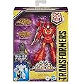 Transformers Cyberverse Bumblebee Adventures Deluxe Class Hot Rod Action Figure Toy, with Build-A-Figure Piece, for Ages 6 and Up, 5-inch