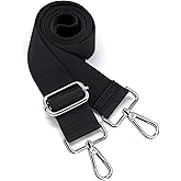 S&loyoe Thickened Solid Color Purse Straps Replacement Crossbody Bag Strap Adjustable Wide Guitar Straps for Handbags 1.5inch