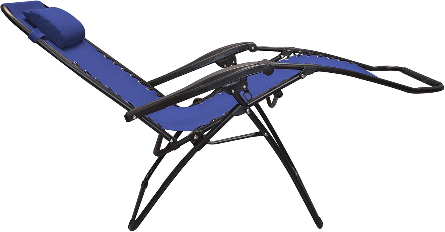 Caravan Sports Infinity Zero Gravity Chair, Blue, 1-Pack : Patio Recliners : Garden & Outdoor