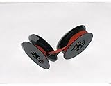 OLIVETTI LETTERA 32 TYPEWRITER RIBBON- BLACK / RED INK