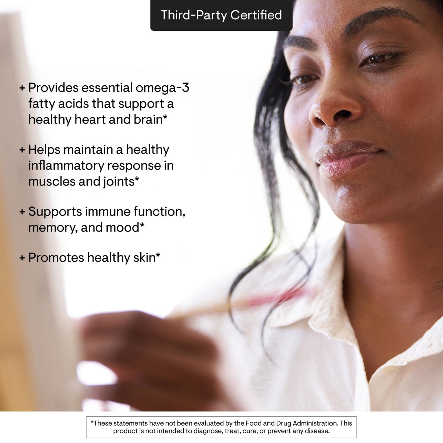 THORNE - Super EPA - Omega-3 Fatty Acids EPA 425mg & DHA 270mg Supplement - Support Brain, Cardiovascular, Joints & Skin* - Gluten, Dairy & Soy-Free - 90 Gelcaps