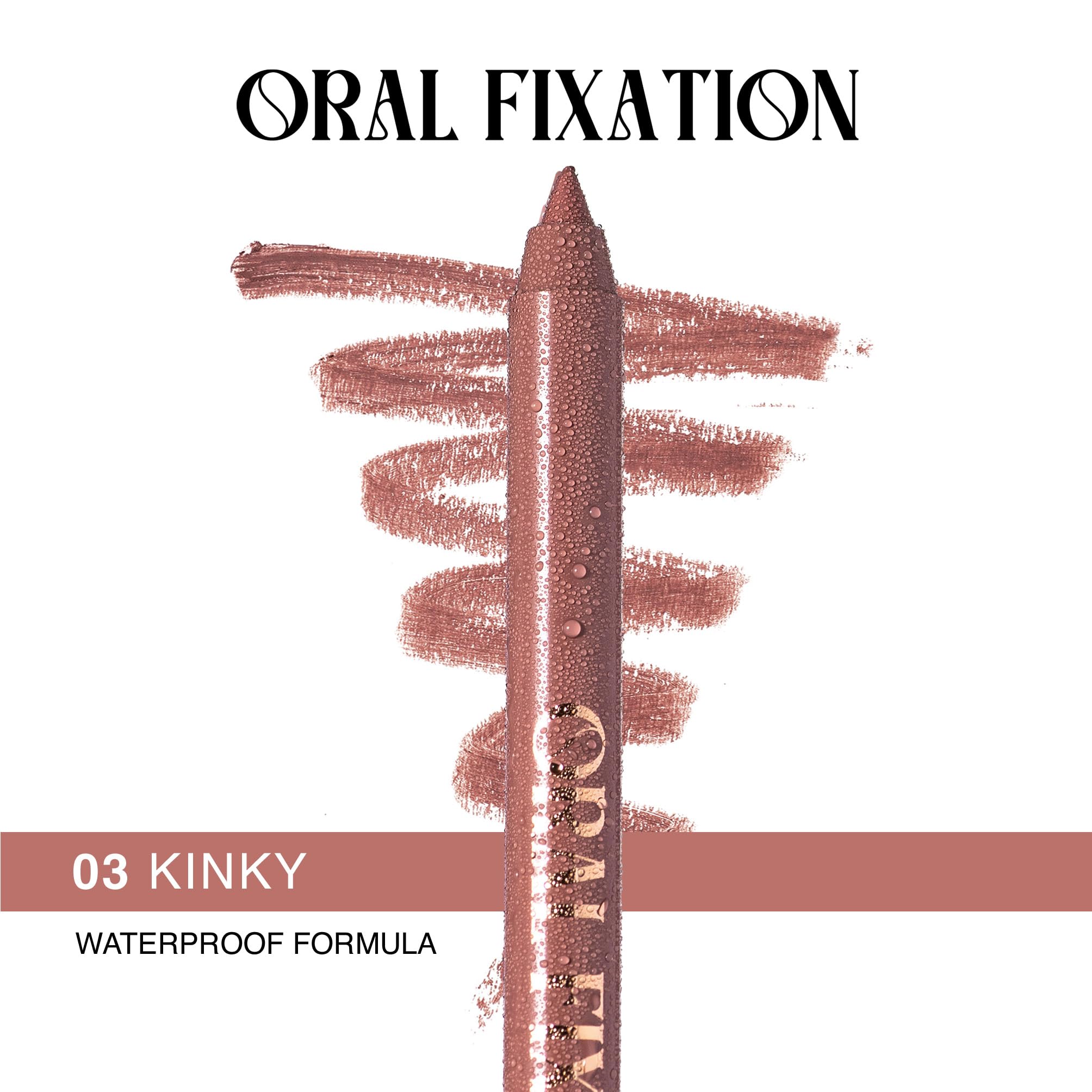 SELESTIA BEAUTY Long-Lasting & Waterproof Lip Liner Pencil – Oral Fixation – Precision Application with Sharpenable Tip (KINKY)