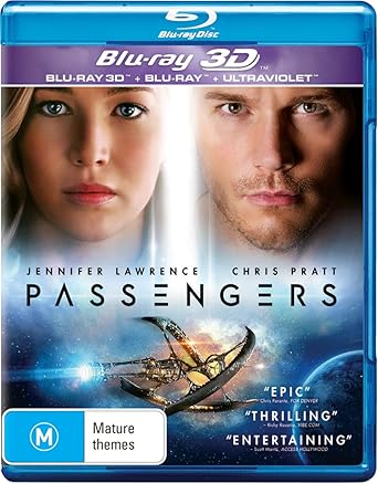 Amazon Com Passengers 3d Blu Ray Non Usa Format Region B Import Australia Jennifer Lawrence Chris Pratt Michael Sheen Laurence Fishburne Morten Tyldum Movies Tv