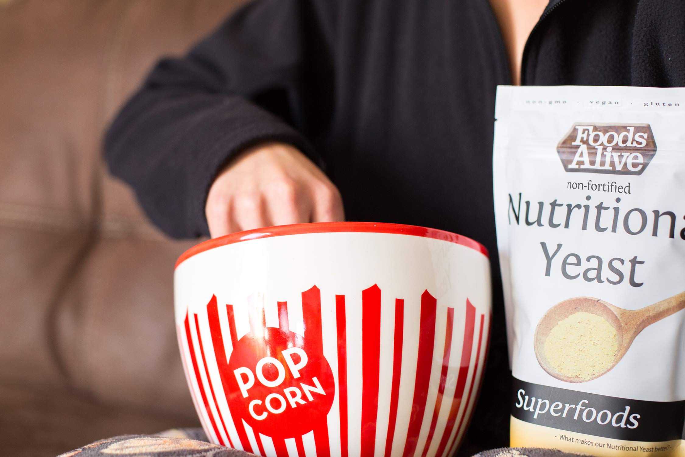 Nutritional Yeast Flakes NonFortified, Plant Based Protein, Vegan