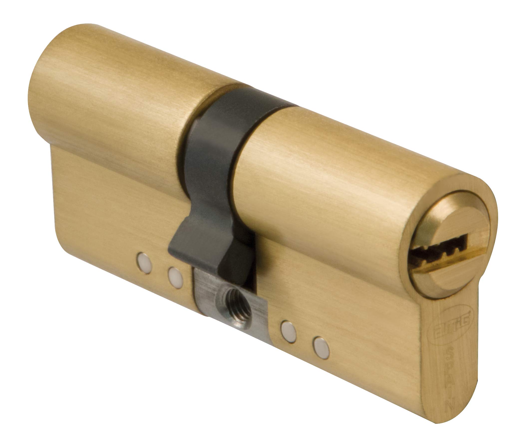 Amig - Anti-Pick & Anti-Bump Lock | Security with Stainless Steel Rods | Coded Cylinder with 5 Keys | Ideal for Wooden Doors | Mortice Lock Suitable, Multicoloured, 70 (35-35 mm), Brass