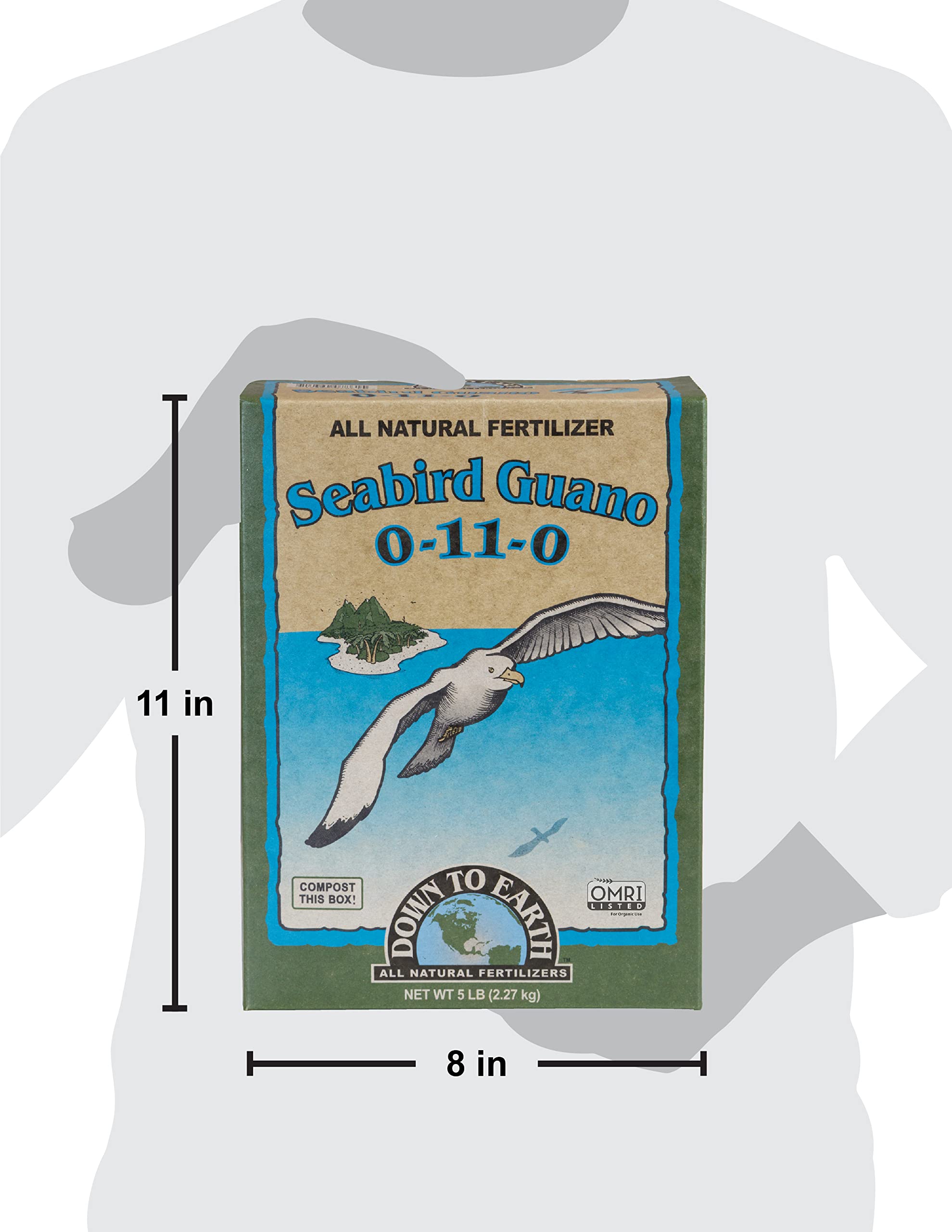 Down to Earth All Natural Seabird Guano Fertilizer