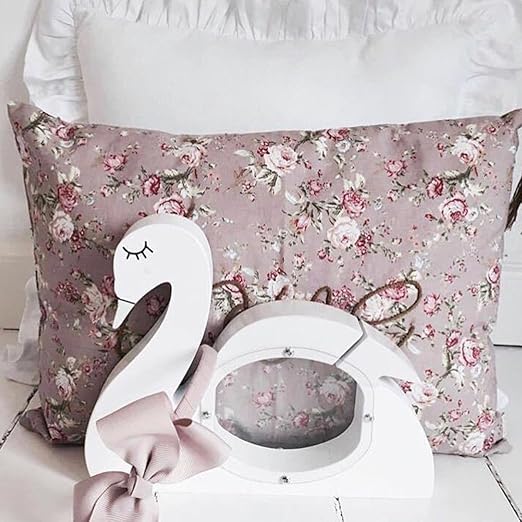Here There Kinder Schwan Sparschwein Aus Holz Kind Spardose Baby Geld Zu Sparen Kinderzimmer Deko Fur Madchen Und Junge Einsparung Pink Amazon De Kuche Haushalt