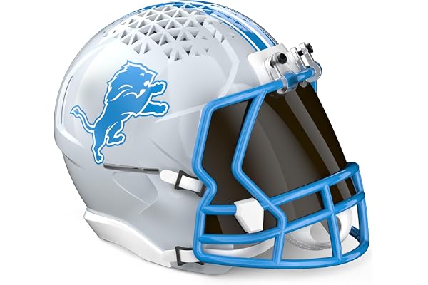 Limited Edition, Officially Licensed NFL Detroit Lions Helmet Stand for Amazon Echo Dot (4th & 5th Generations). Device Sold Separately.