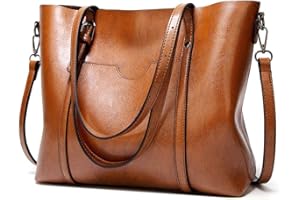 Pahajim Womens PU Leather Purses and Handbags Top Handle Satchel Bags Tote Bags Tote Purses for Women