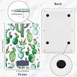 Cactus Succulent Floral Food Scale Waterproof