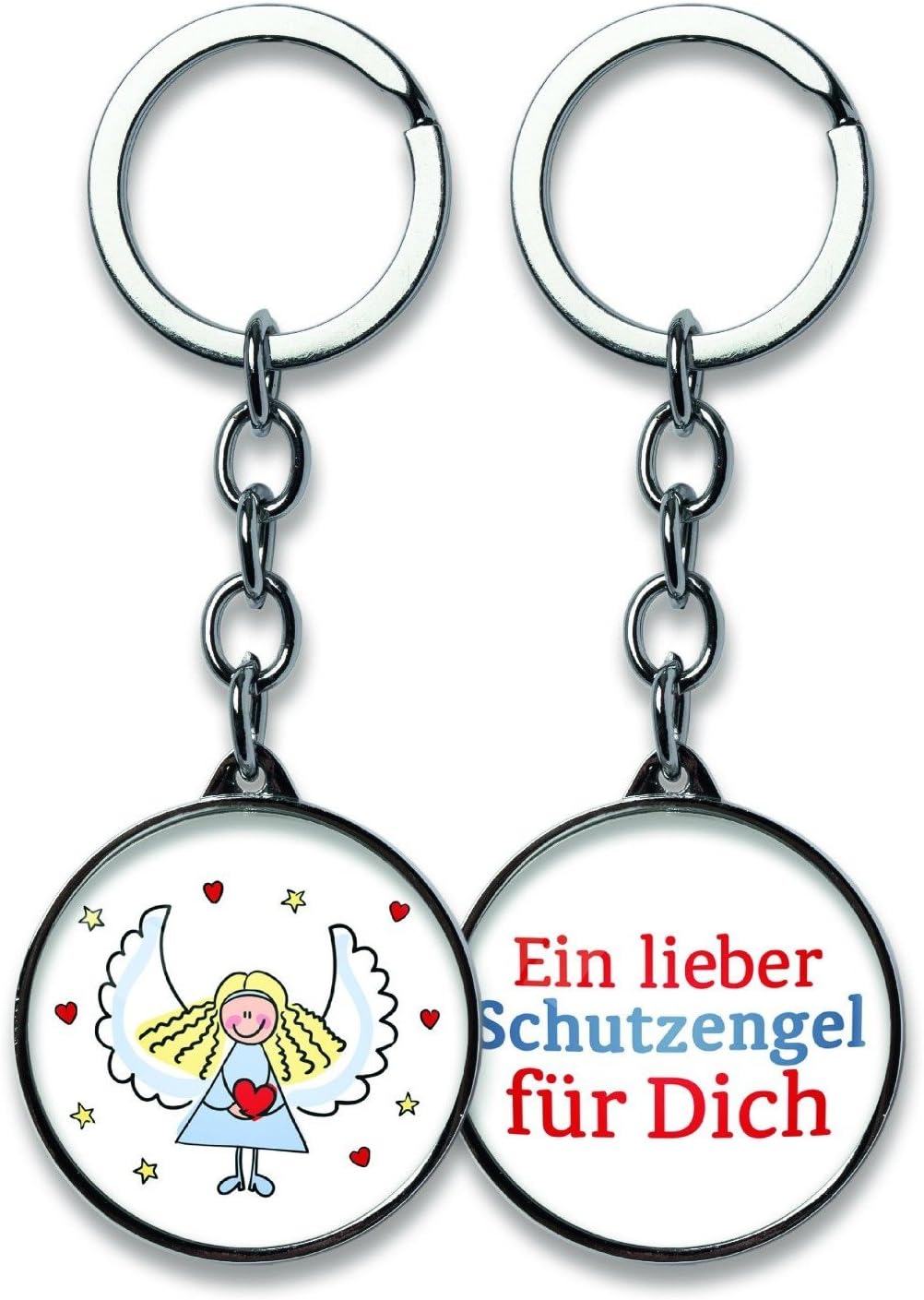 Anhänger, Schlüsselanhänger für Dich ) La Vida Serie mit Spruch Ein