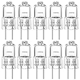 G4 Halogen Light Bulbs 20W 12V Clear Capsule