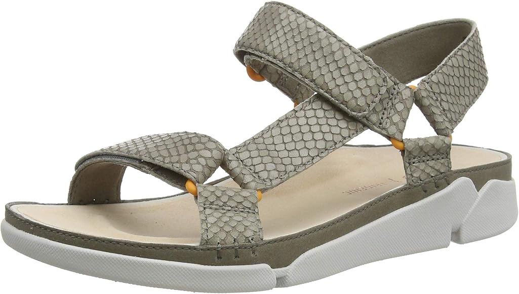 yellow clarks sandals