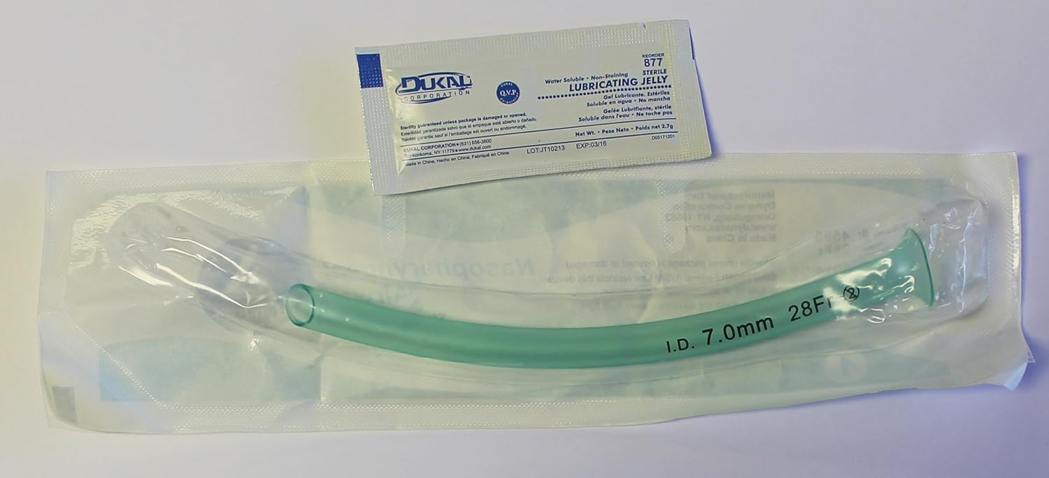 Nasopharyngeal Airway (28F) With Surgilube from The