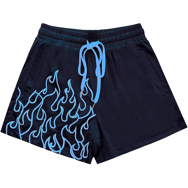 DIOTSR Mens Paisley Graphic Shorts Athletic Basketball