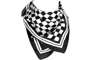 EIysee 27.5 Inches Satin Head Scarf -Hair Scarf Silk Head Scarf Silk Bandana Hair Wrap Neck Scarf for Women Men