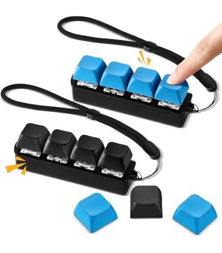 Teclas de teclado de 4 teclas, juguete antitrés, teclas DIY para Teclas de teclado de 4 teclas, juguete antitrés, teclas DIY para
