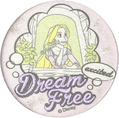 Amazon ミノダ ディズニープリンセスとエルサ 刺しゅう入りポケットミラー ラプンツェル D01m0994 おもちゃ雑貨 おもちゃ