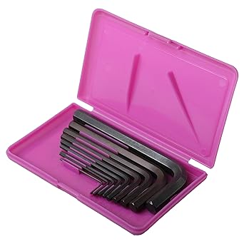 JK Super Drive SD7800542 JKSD Hex Keys Set, Short Series, Black