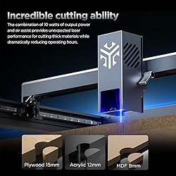 P2 Laser Engraver, 10W(10,000mW) Output Laser