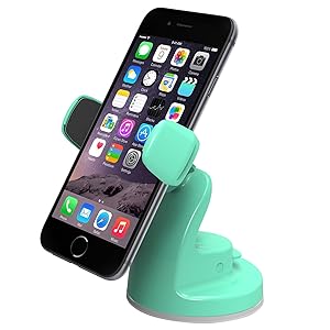 iOttie Easy View 2 Car Mount Holder for iPhone 7 7 Plus, 6s Plus 6s 5s 5c, Samsung Galaxy S7 Edge Plus S7 S6, Note 5 -Retail Packaging –Mint