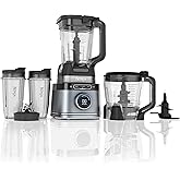 Ninja Detect Power Kitchen System with BlendSense - 1700W, 72oz Pitcher, 64oz Processor Bowl, Single-Touch Programs, 2x 24oz