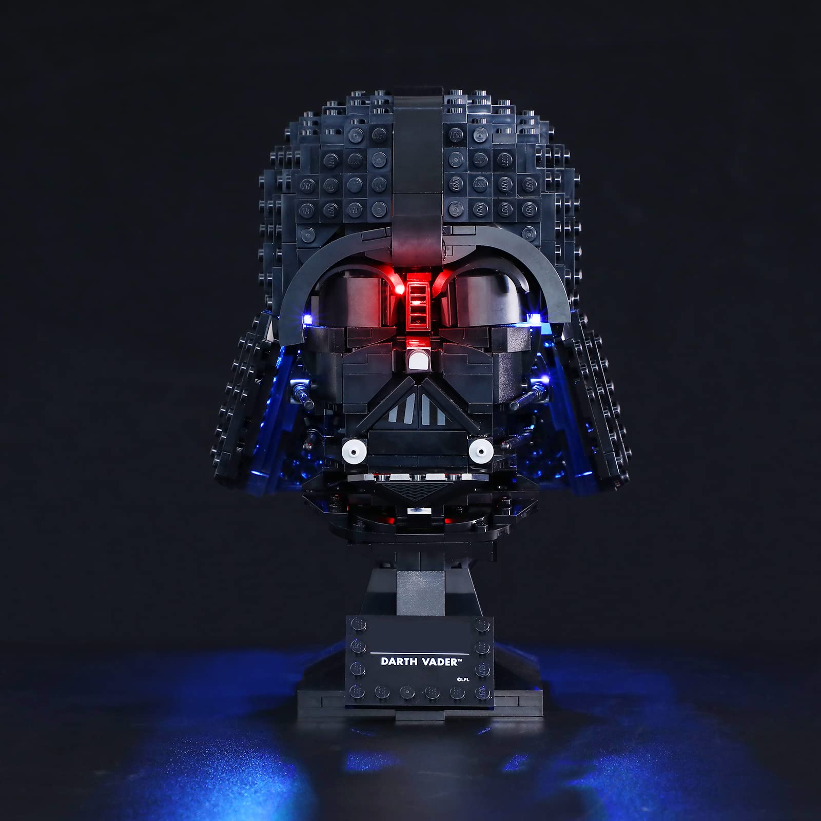 LIGHTAILING Led Light Compatibled With Lego 75304 Star Wars™ Darth Vader™ Helmet Building Blocks Model - NOT Included The Model Set