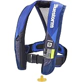 BLUESTORM Atmos 40 Automatic/Manual Inflatable PFD Life Jacket for Adults | US Coast Guard (USCG) Approved Life Vest