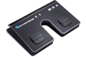 AirTurn PED 500 Portable Bluetooth Pedal Page Turner for iPad, Android, Works with Most Apps