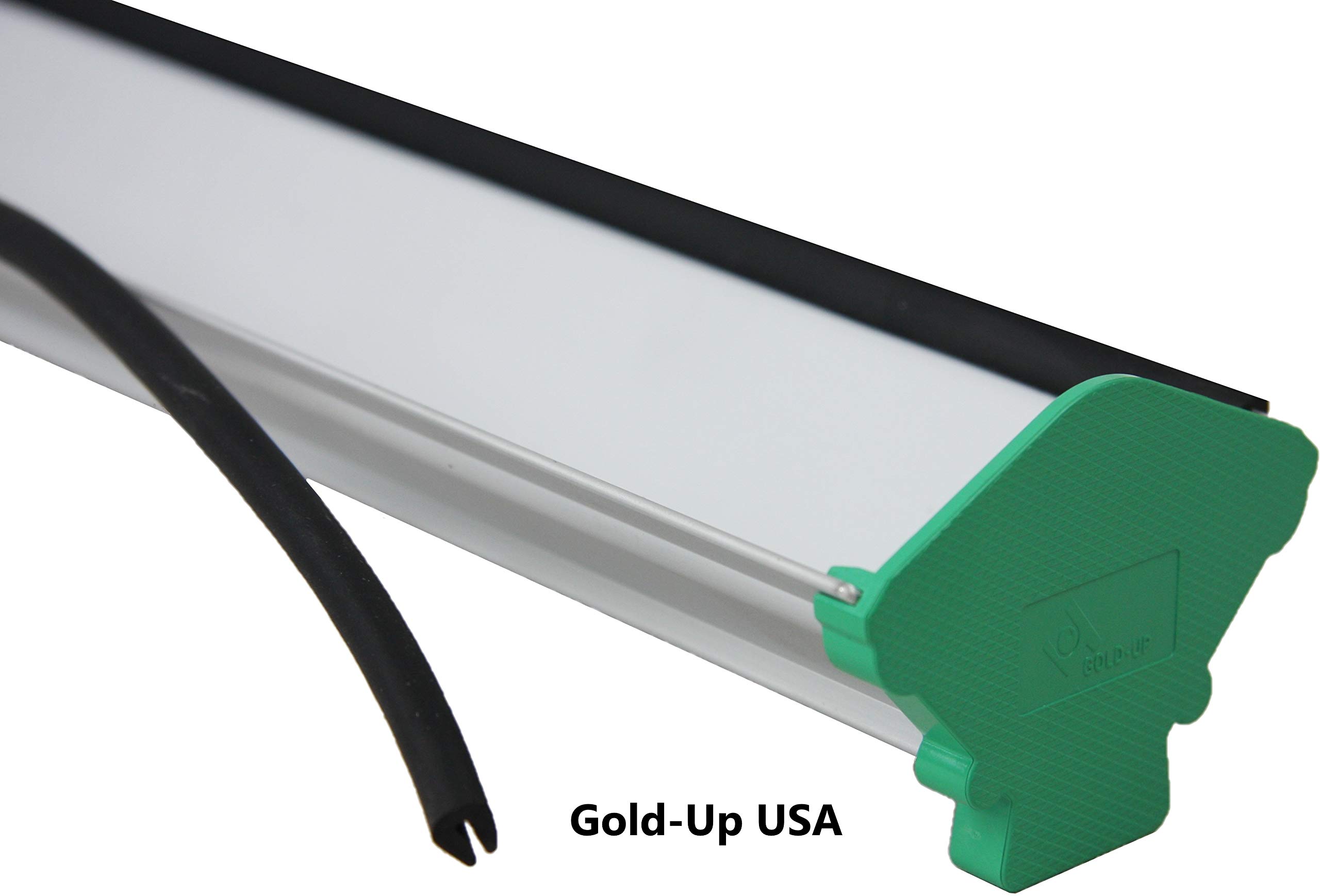 GoldUpUSAInc Dual Edge Aluminum Emulsion Scoop Coater for Silk Screen Printing Coating Tool (8 Inch)