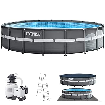 Intex Kit Piscine Ultra Xtr Ronde 549 X 132 M Amazonfr Jardin