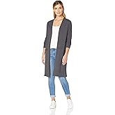 Amazon Essentials womens Lightweight Longer Length Cardigan Sweater