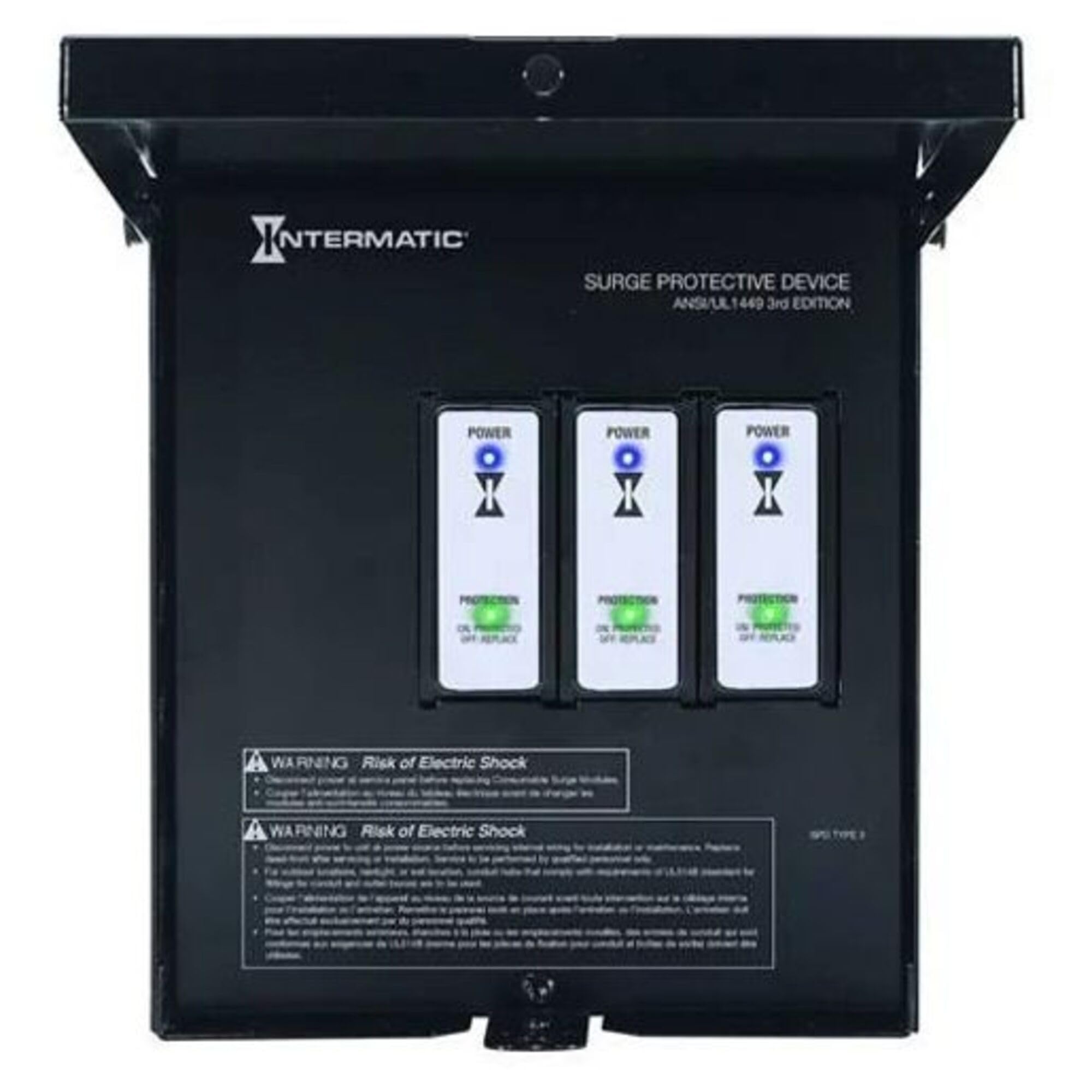 Intermatic Ig2280-Om Surge Protector, 20Ka In/100Ka