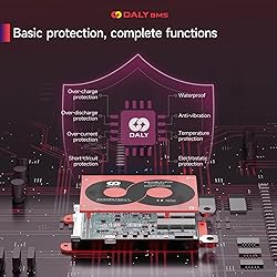 DALY 4S-16S BMS 15A to 200A Protection Board with