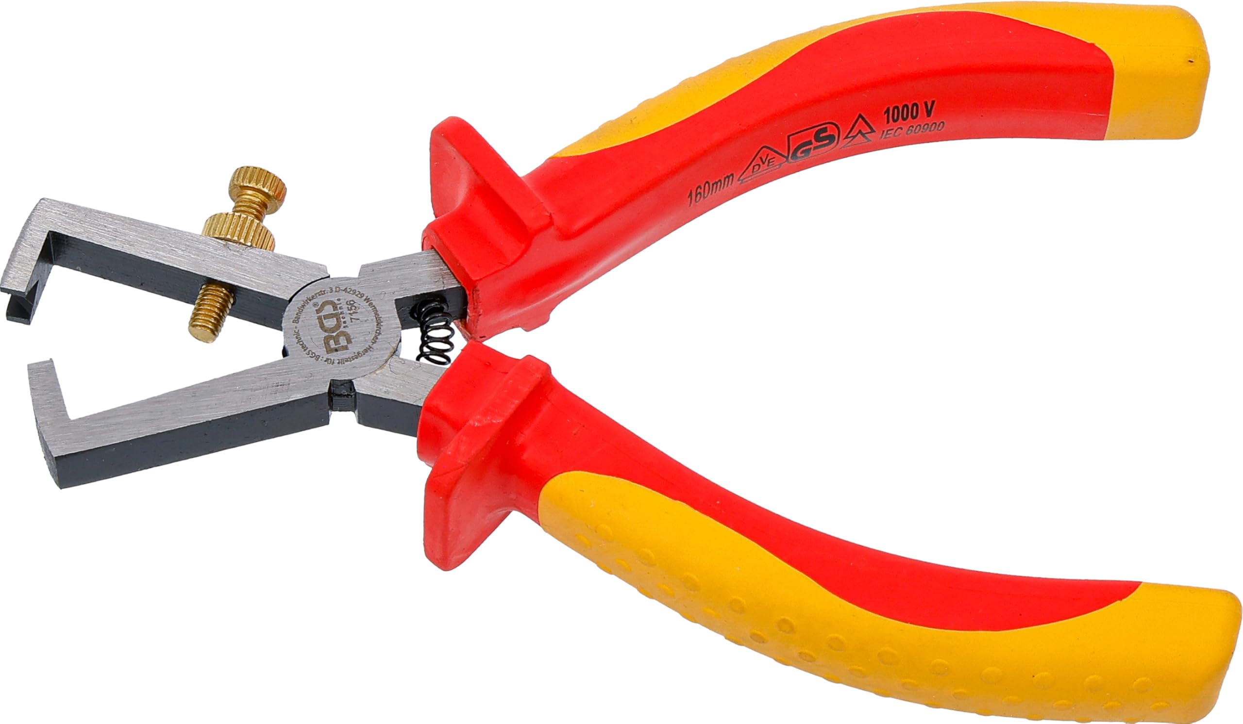 BGS 7156 | VDE Wire Stripping Pliers | 160 mm