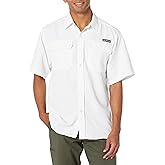 Staghorn Mens Mossy Oak Short Sleeve Button Down Fishing Shirt