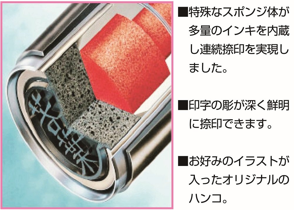 人気を誇る かわいいハンコ イラストハンコ エレガントなボディで洗練されたイメージの高級感漂う逸品 イラスト入りハンコ ネーム９vivoヴィーボ反転 イラスト ブラウン 可愛いハンコ B07f8p8pzv おしゃれハンコ シャチハタハンコ 絵柄ハンコ 干支ハンコ ねこハンコ