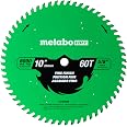 Metabo HPT 10-Inch Sliding Miter Saw With 10-Inch Fine Finish Blade And