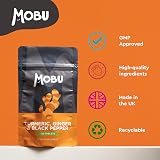 MOBU Turmeric 2000mg with Black Pepper & Ginger 120 Tablets Vegan UK view 5