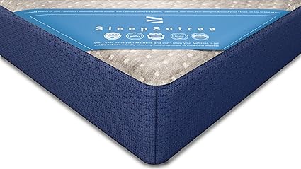 Sleepsutraa Dual Sense 4 Inches Orthopaedic Double Size Mattress 75 42 4 Inches Foam Width 42 Inches 3 5 Feet Amazon In Home Kitchen