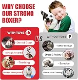 Zinbo Dog Toys for Aggressive Chewers Durable Nylon Bone Large Beef Flavor view 6