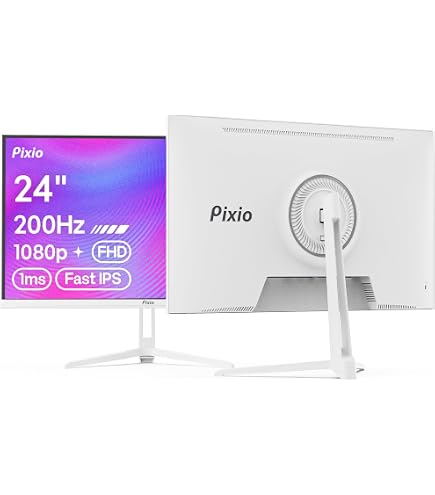 Amazon.com: Pixio PX278 Wave White 27 inch 180Hz Refresh Rate Quad