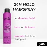 got2b Happy Hours Hairspray 300ml 24 Hr Hold Vegan Formula Pack of 6 view 2