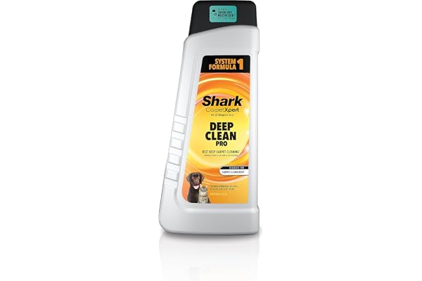Shark CarpetXpert Deep Clean Pro Formula for Shark Upright & Portable Carpet Cleaners, eliminates Tough pet Messes and odours