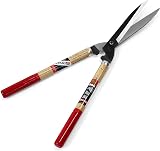Kimura Samurai Garden Shears Made in Japan 550mm Short Handle Hedge Shears