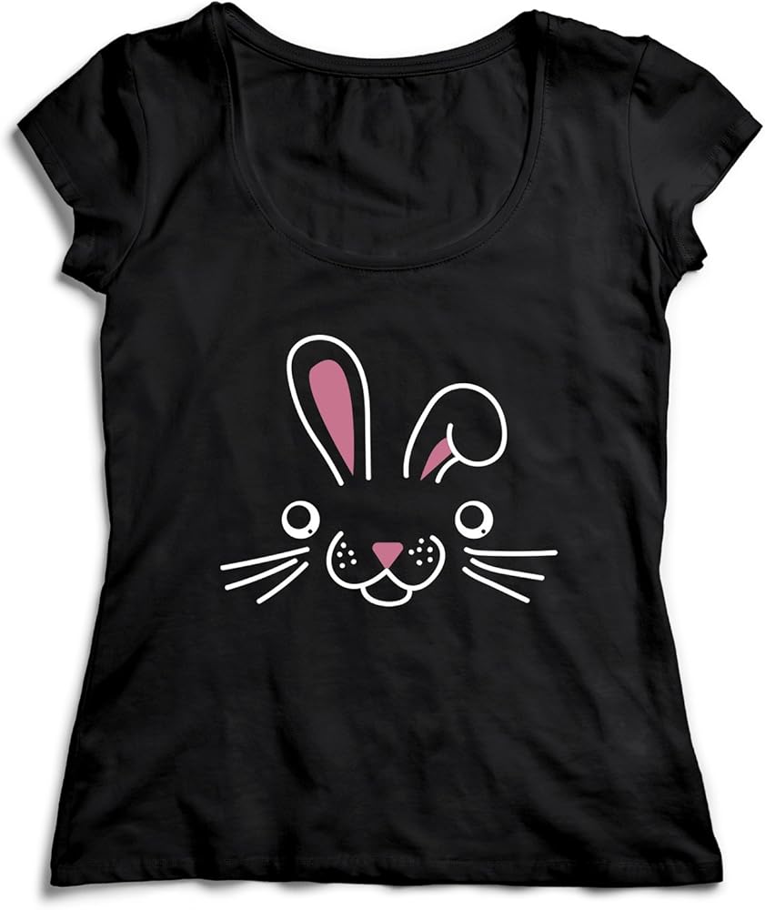 Crazy Bunny Rabbit Cute Tshirt Shirt T Shirt 3939 Kitilan