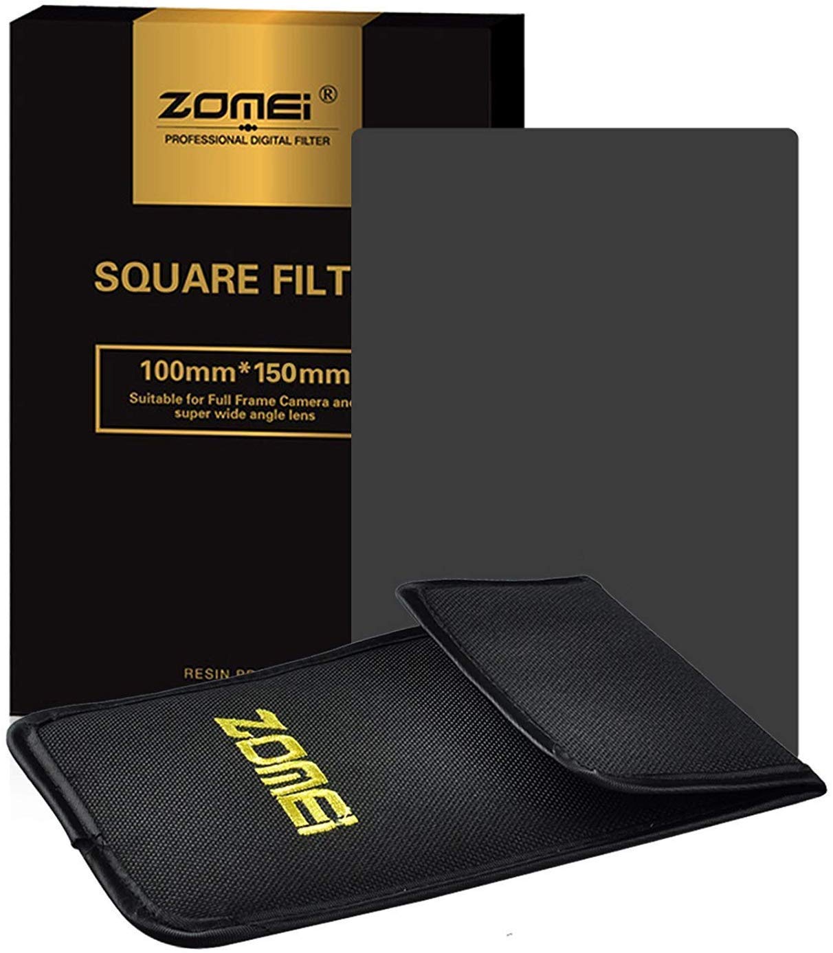 ZOMEi Full Grey Neutral Density ND16 Photography Filter Square Z-PRO Series Filter for Cokin Z Zomei Hitech 4X6 Holder -100 * 150mm